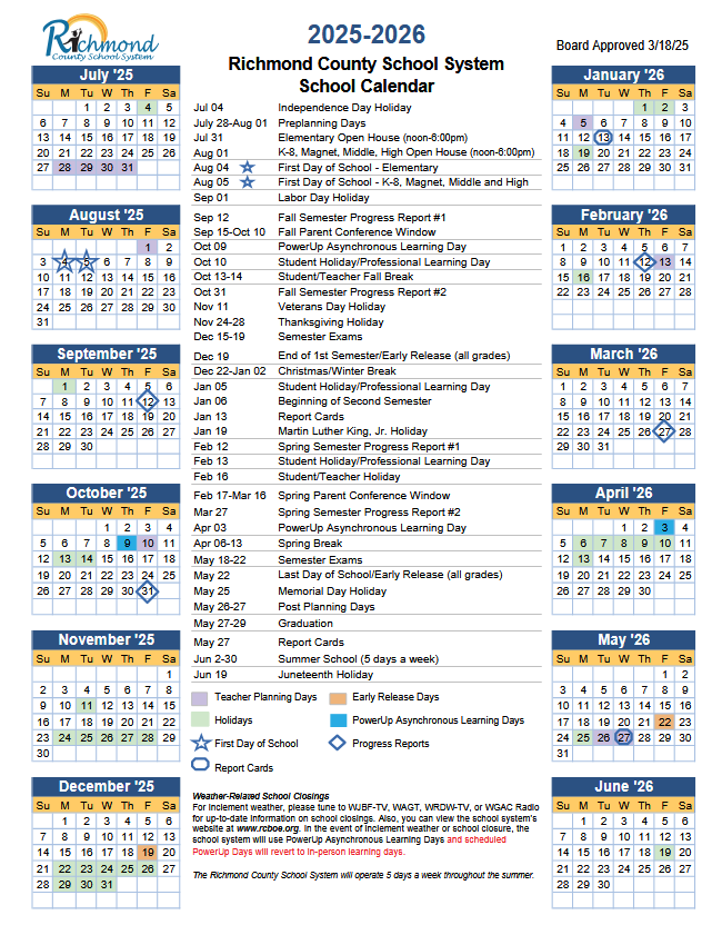 2025 2026 English Calendar